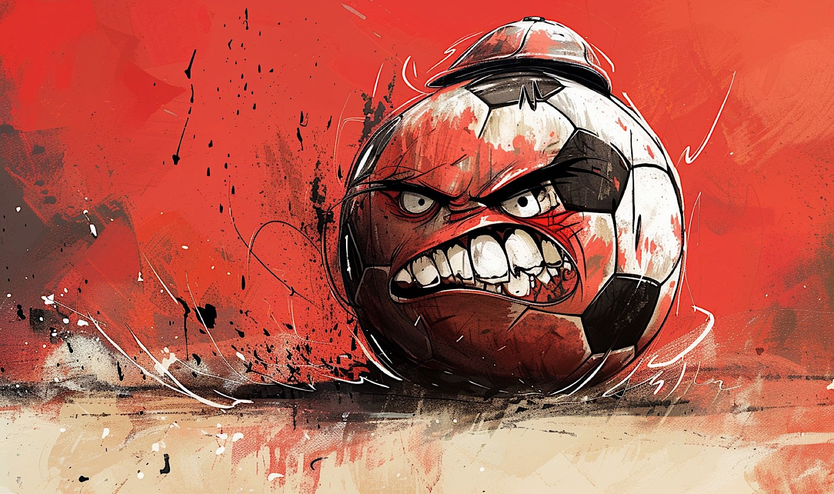 19 ball angry manchester united b1909