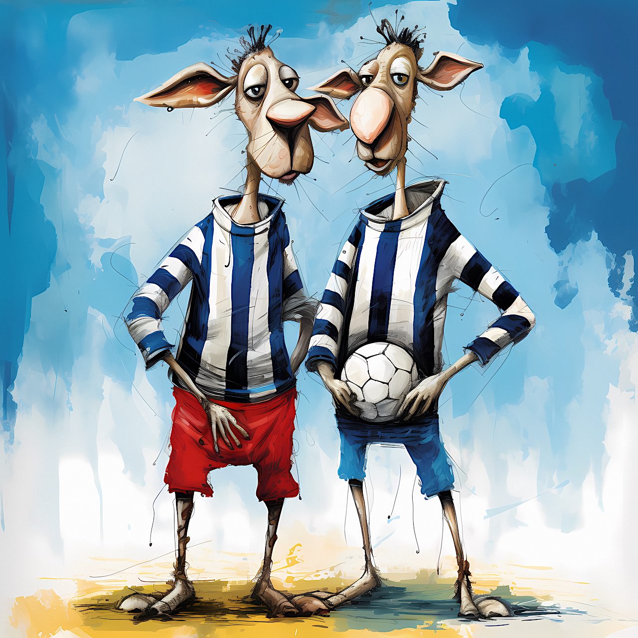 23.stibber goat ob aab blå hvid